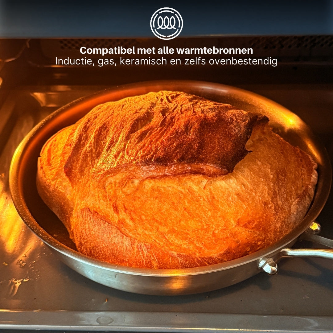 TitaniPro © | Gehamerde Titanium Pan